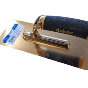 2227 Gold Гладилка венеціанська з гумовою ручкою 24 х 9 см